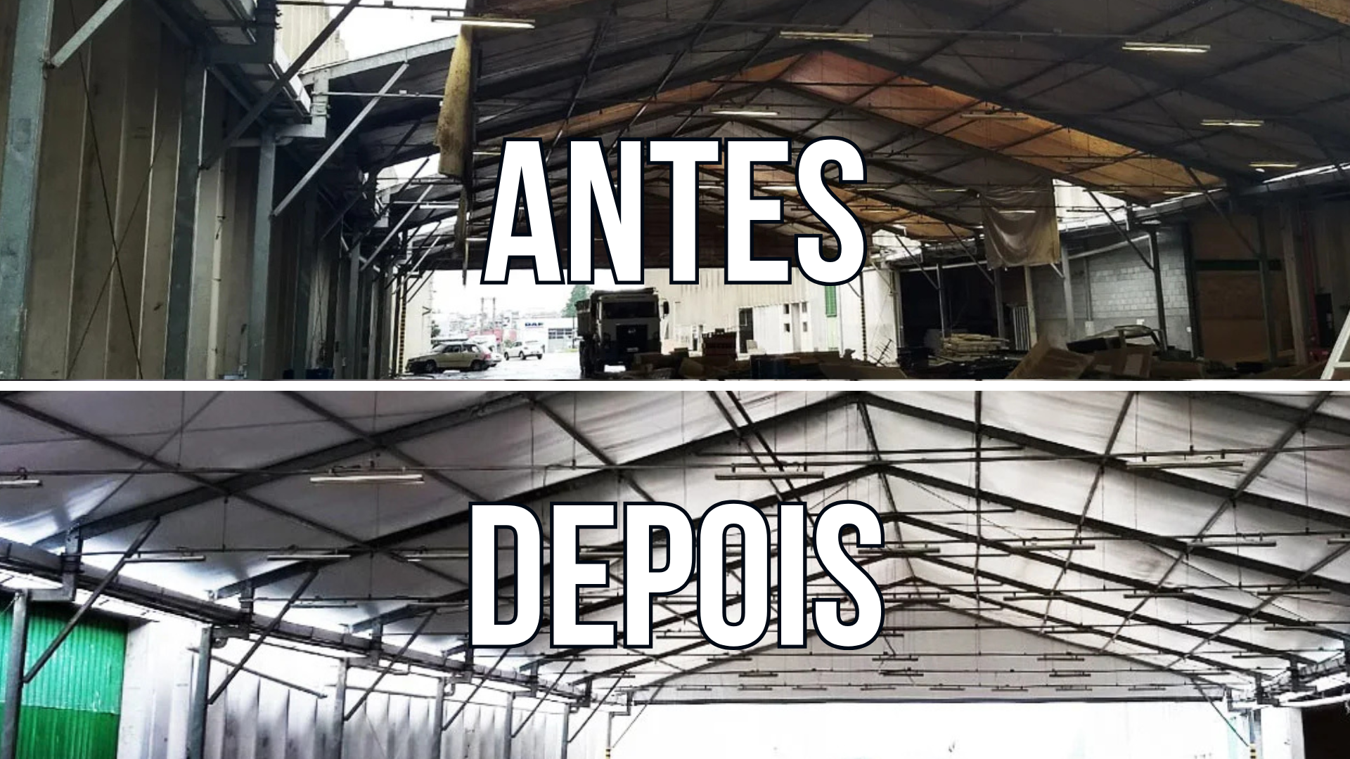 Manutenção de Coberturas para Eventos e Armazenagem