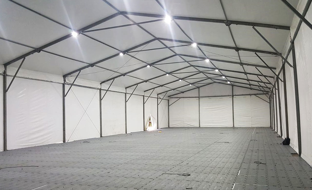 Pisos Elevados Modulares para Eventos ou Galpão de Armazenagem